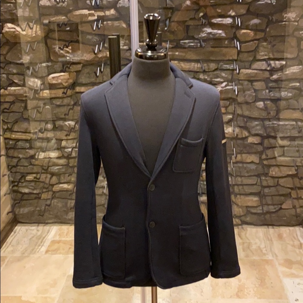 ARMANI EXCHANGE blue blazer. Size small 72% COTTON